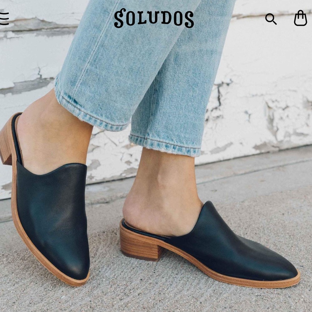 Venetian mules from Soludos